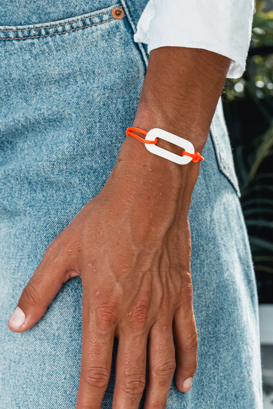 BRACELET OCEANE ORANGE FLUO - Image 2