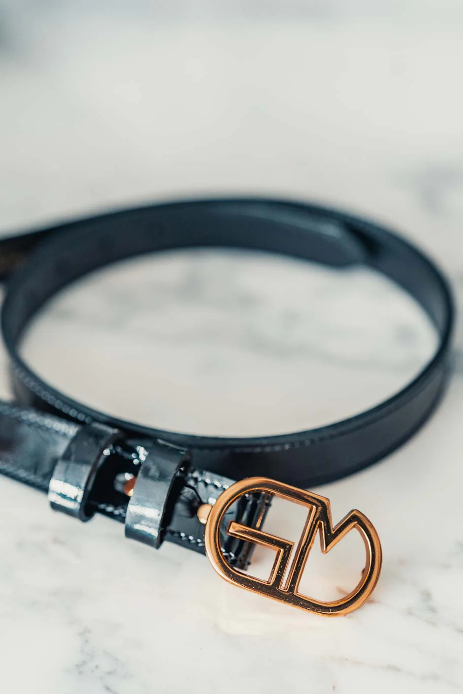 Ceinture Grungemama Lucky noirvernis gold - Image 4