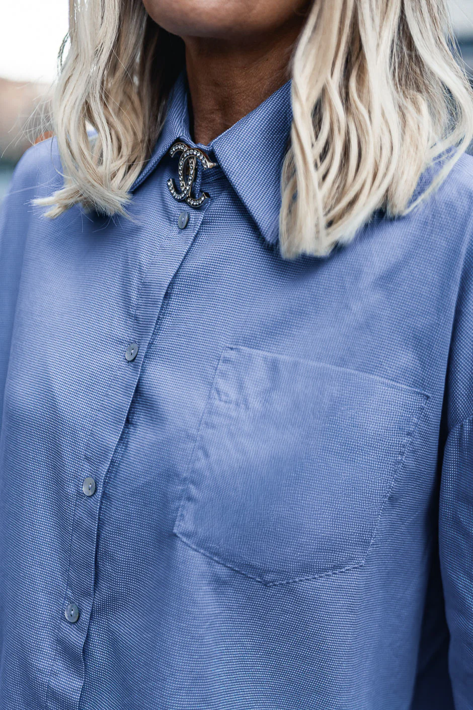 CHEMISE ESME BLEU - Image 4