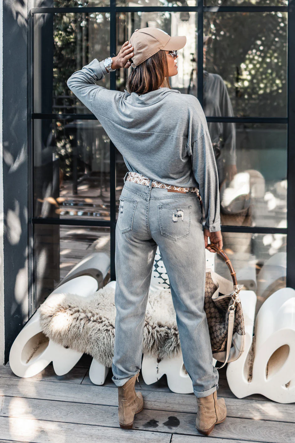 Chemise Banditas Palmer gris - Image 7
