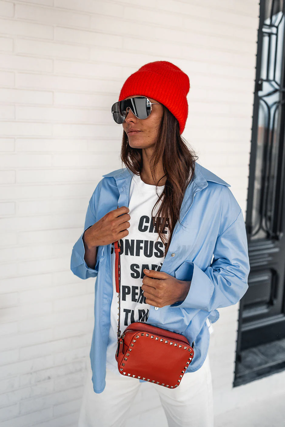 CHEMISE COVE BLEU