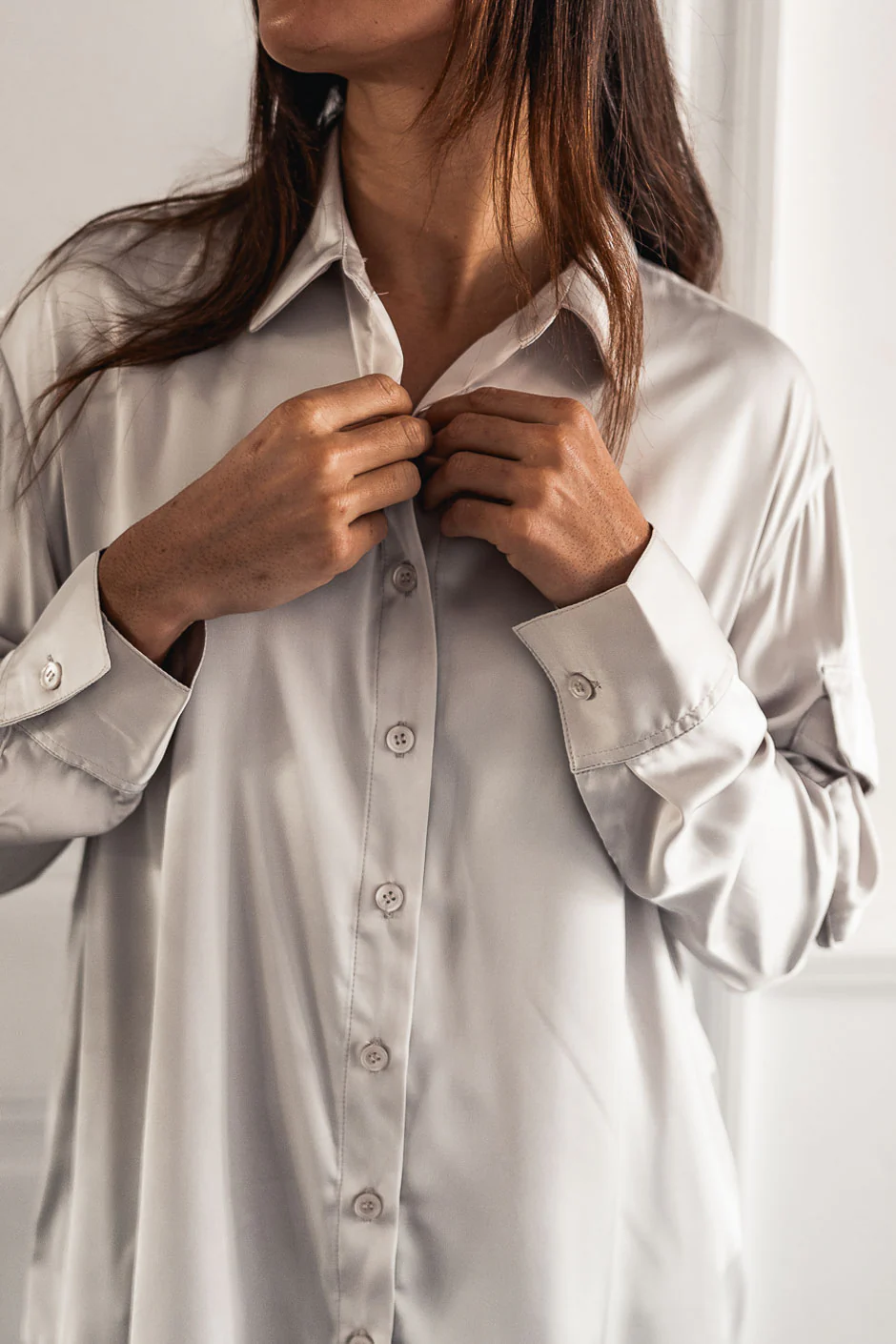 CHEMISE ENEDI GRISE - Image 6
