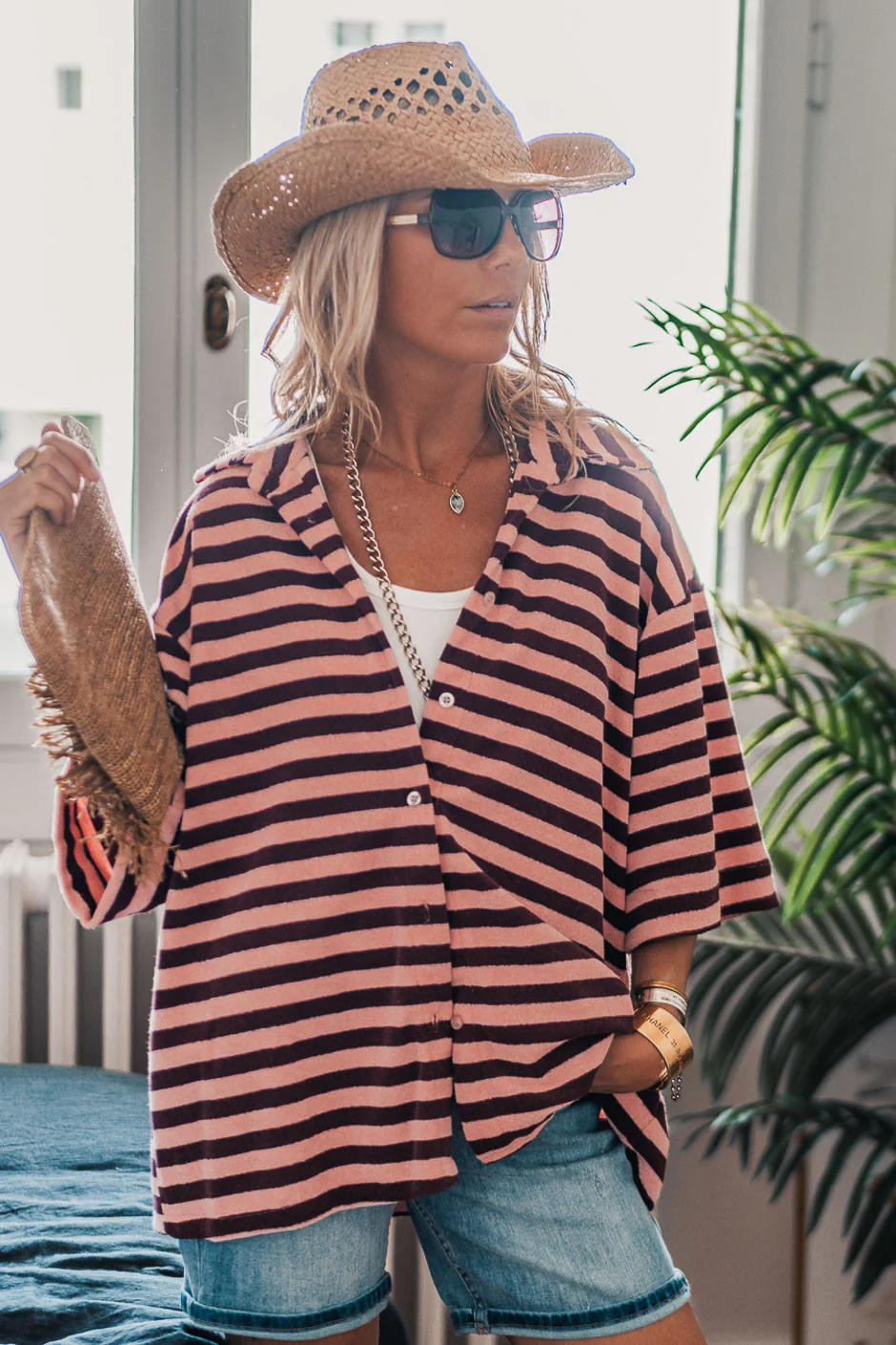 Chemise Grungemama Boston rose - Image 6