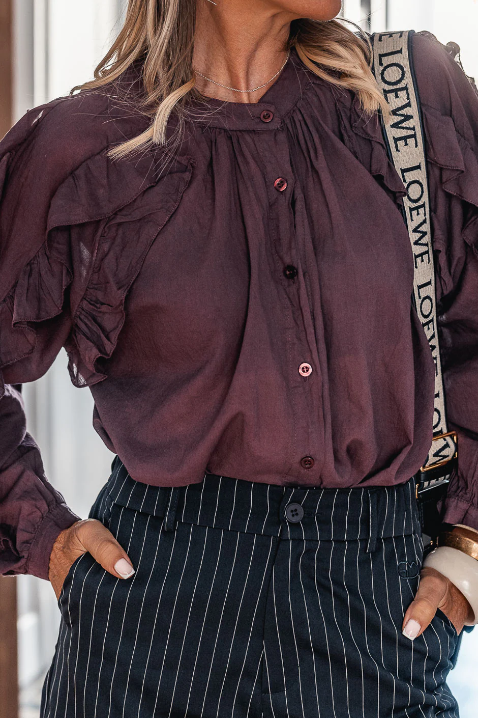 CHEMISE LYNNE BORDEAUX - Image 6
