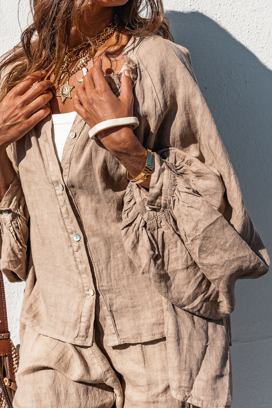 CHEMISE HONIA TABAC - Image 3