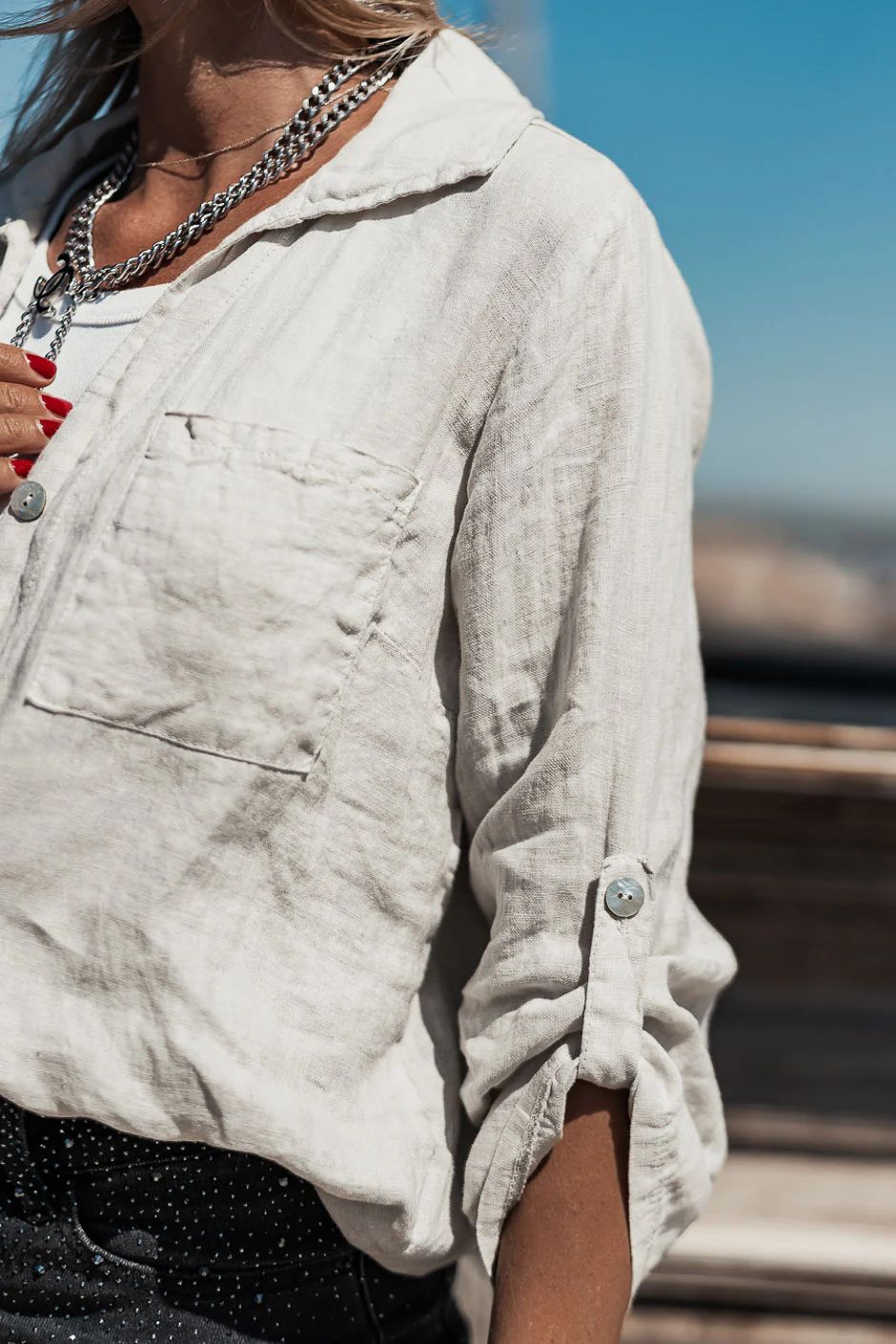 CHEMISE PONIA SABLE - Image 5