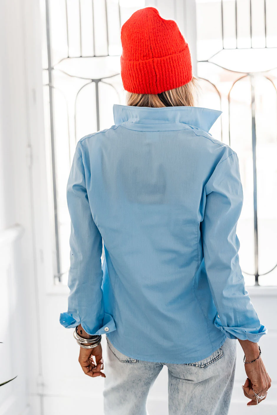 CHEMISE SELENE BLEU - Image 3