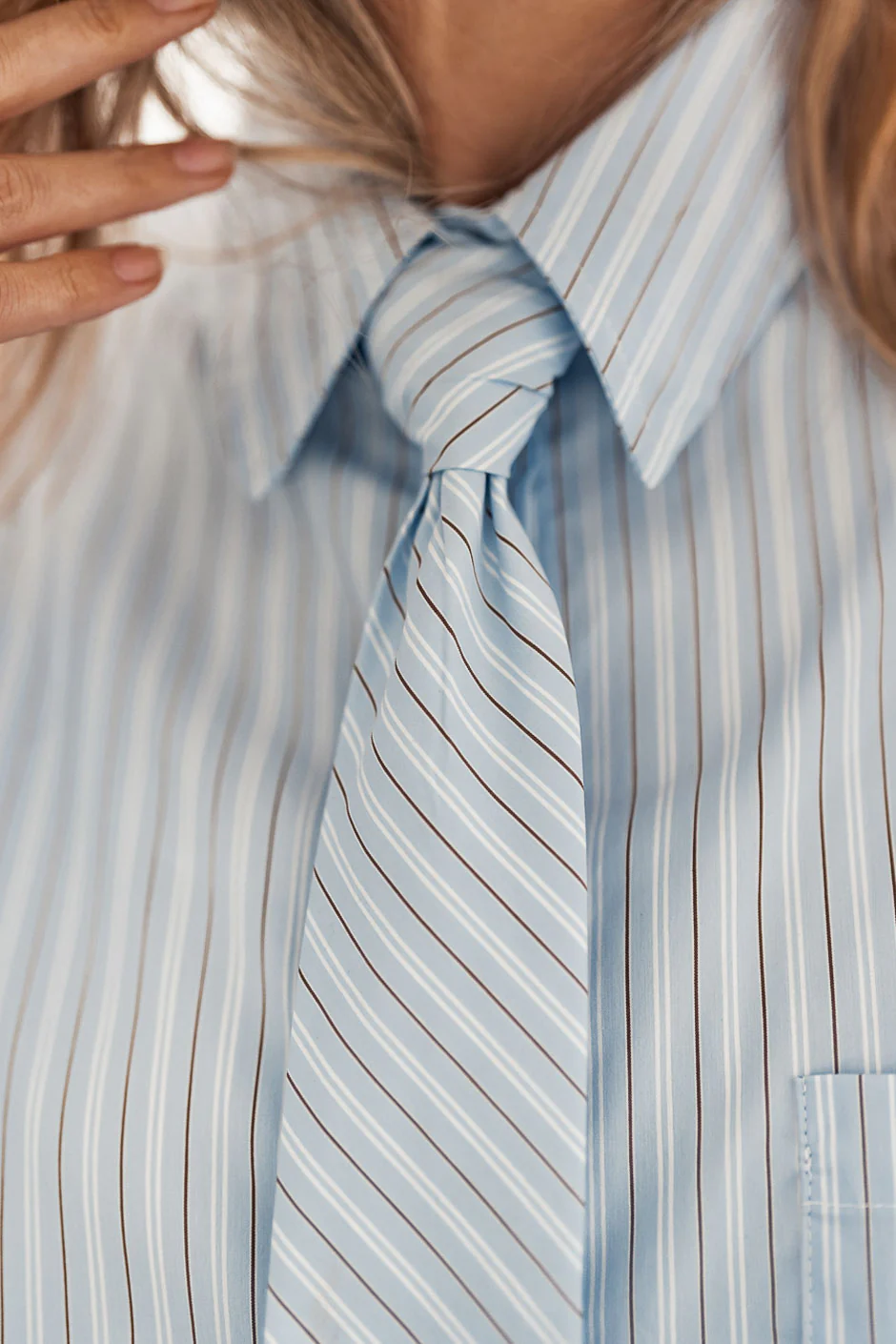 CHEMISE TORI BLEU - Image 3
