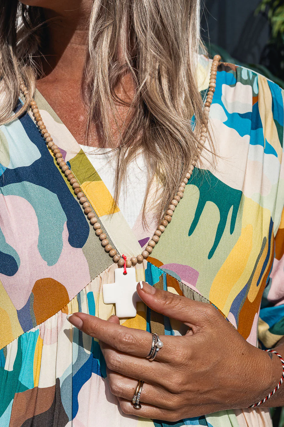 COLLIER CRUZY BLANC - Image 4