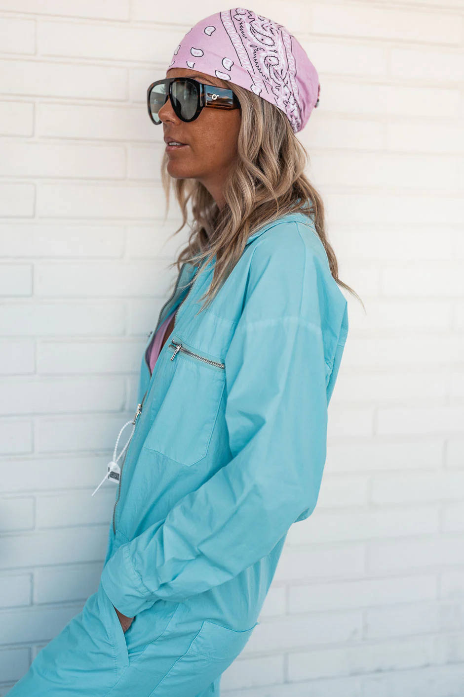 Combinaison Banditas Marline turquoise - Image 4