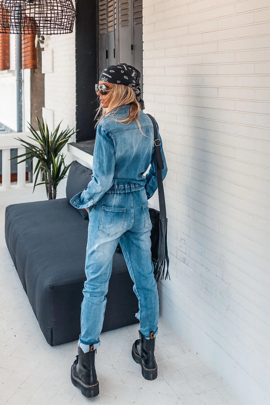 Combinaison Ornella bleu - Image 5