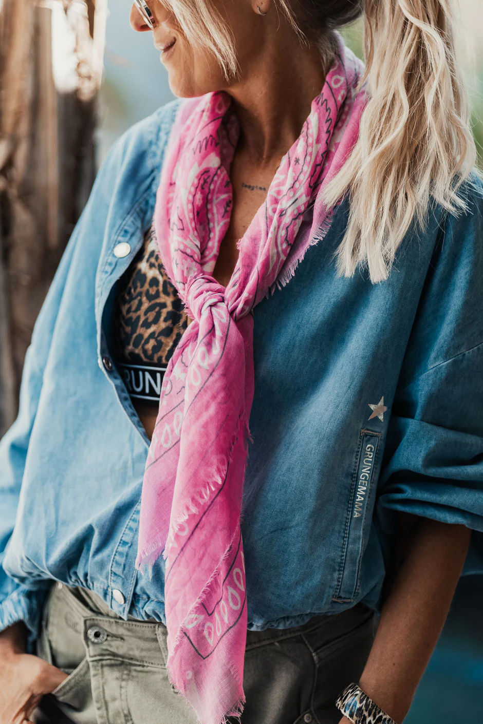 FOULARD MANA FUCHSIA - Image 3