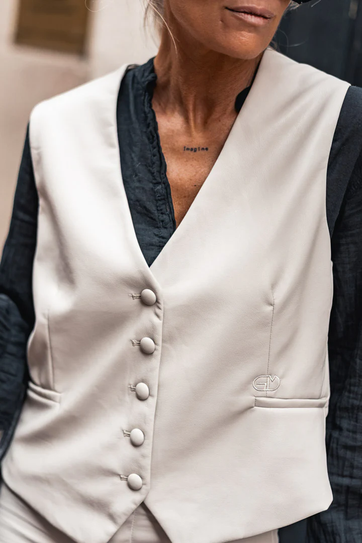 GILET DELIA ECRU - Image 2