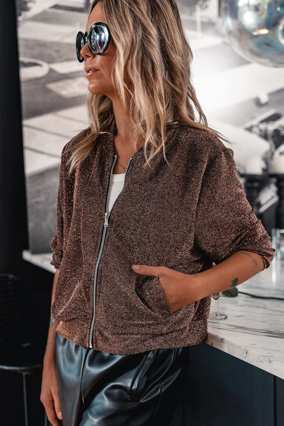Veste Glow cuivre - Image 7