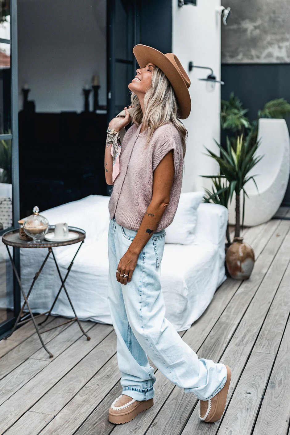 Pull Grungemama Loanne rose - Image 4