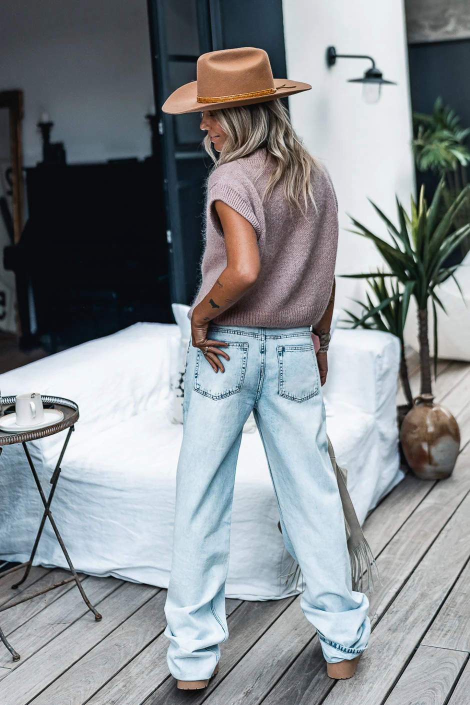Pull Grungemama Loanne rose - Image 5
