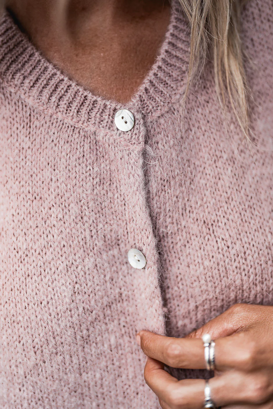 Pull Grungemama Loanne rose - Image 7