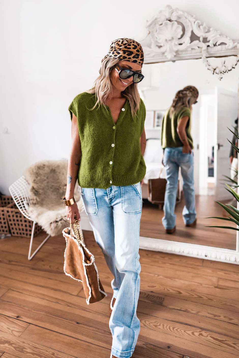 Pull Grungemama Loanne vert - Image 3