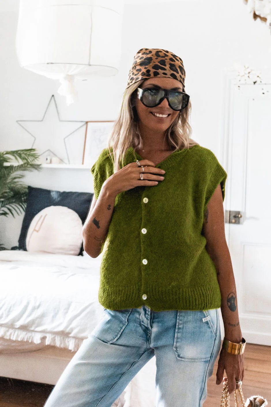 Pull Grungemama Loanne vert - Image 5