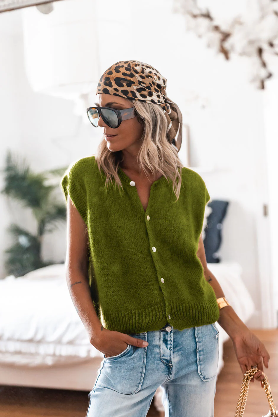 Pull Grungemama Loanne vert - Image 6