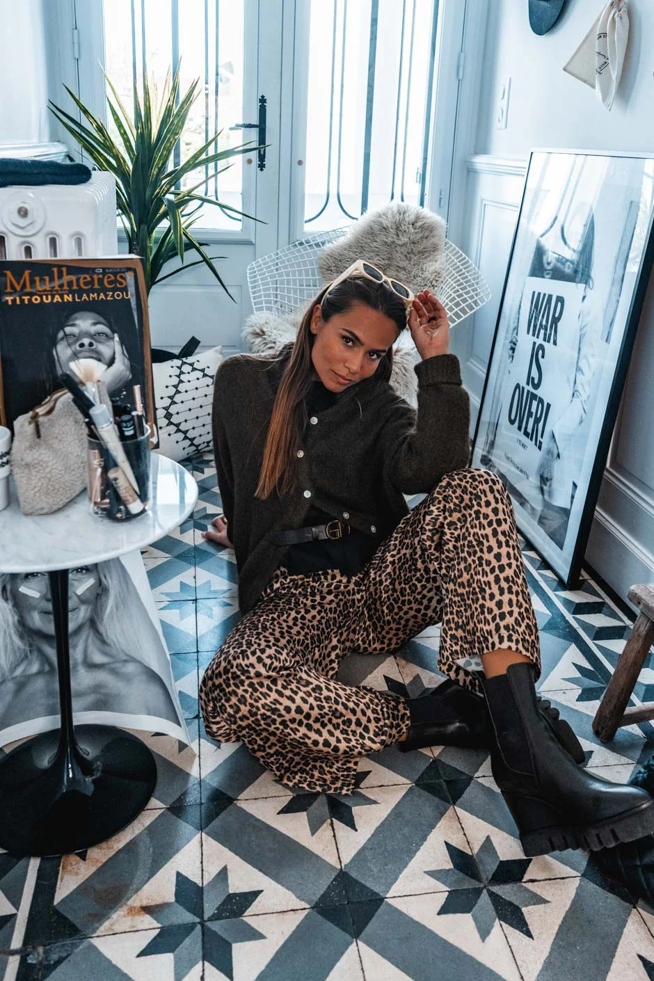 Gilet Jilly kaki - Image 4