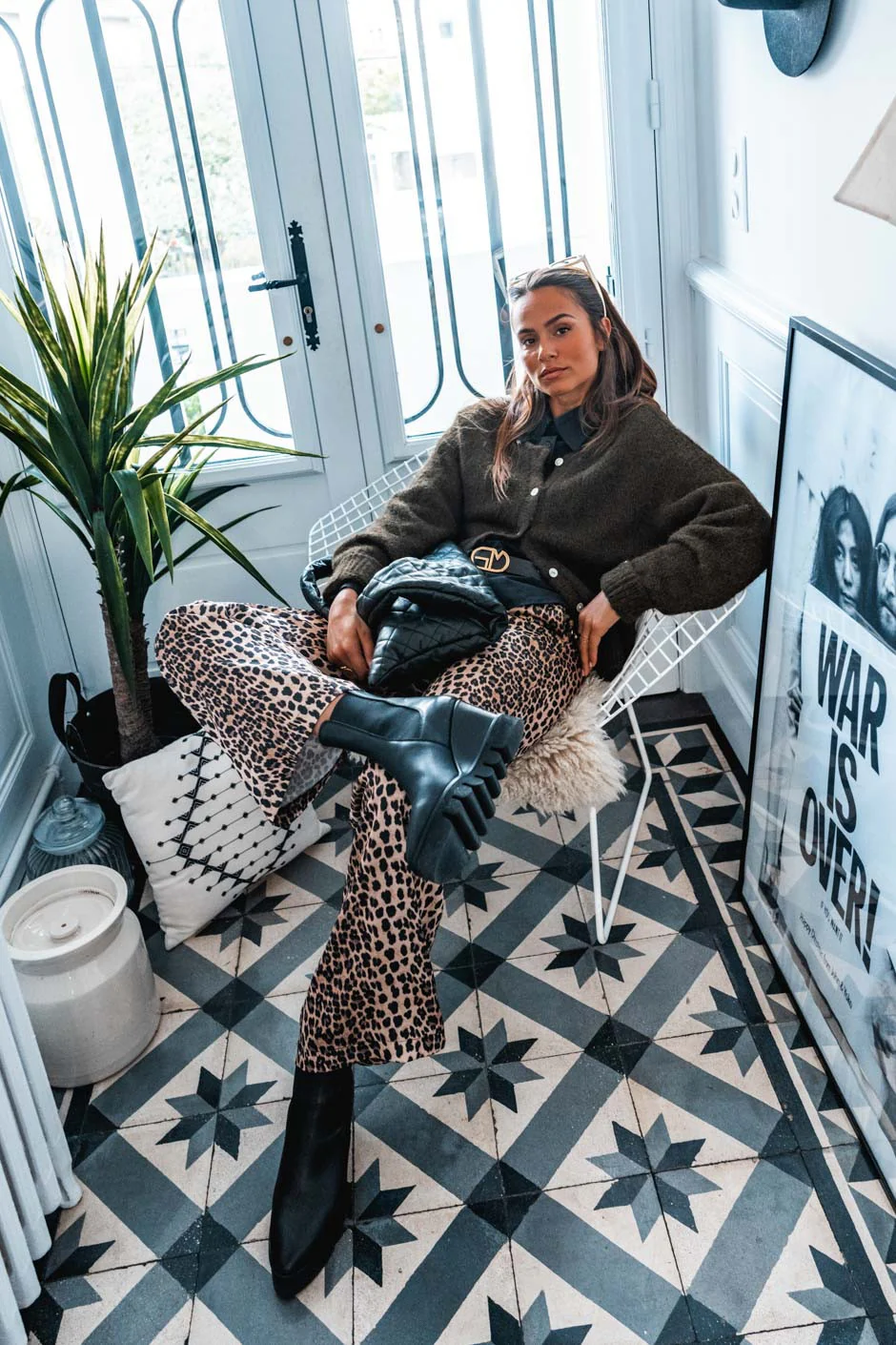 Gilet Jilly kaki - Image 7