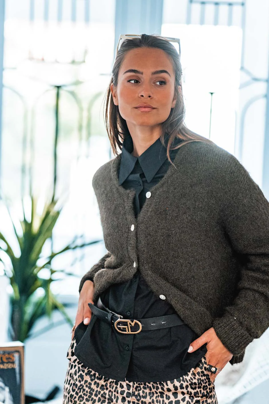Gilet Jilly kaki - Image 8