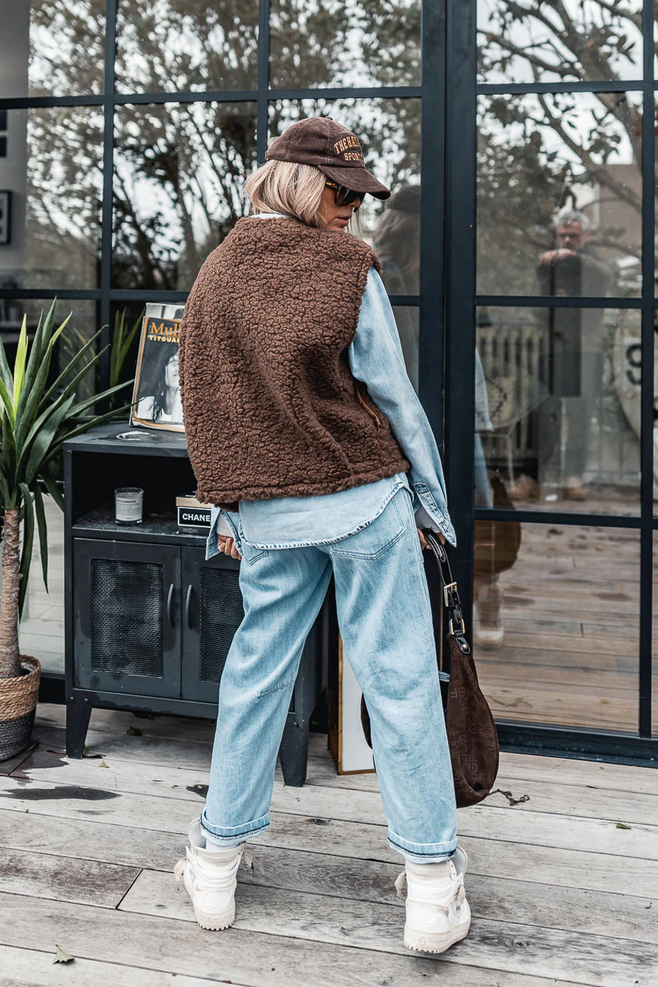 GILET MATHIS BROWN - Image 4
