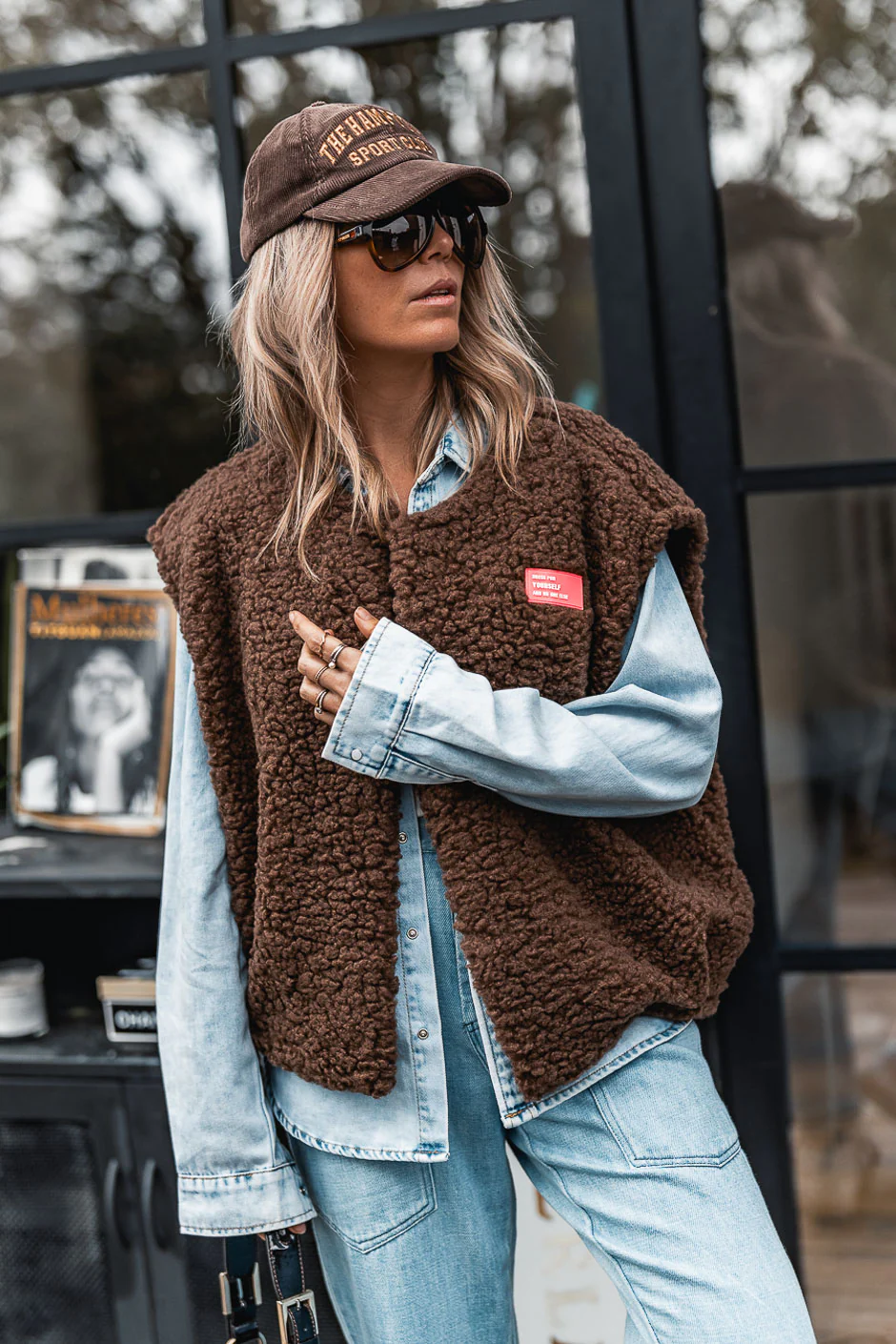 GILET MATHIS BROWN - Image 5