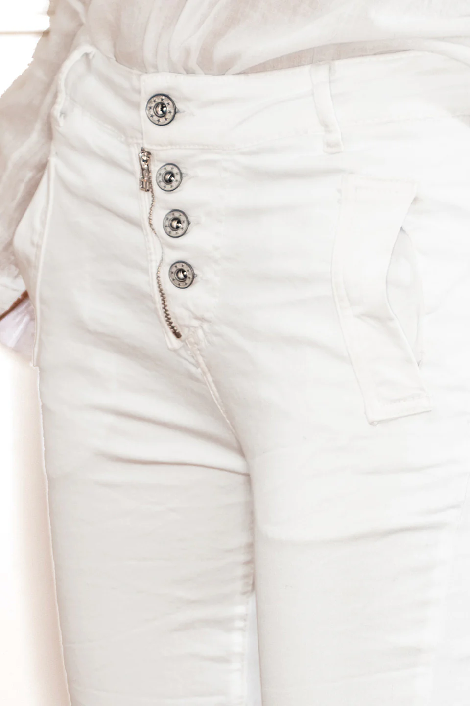 Pantalon Newchili blanc - Image 3