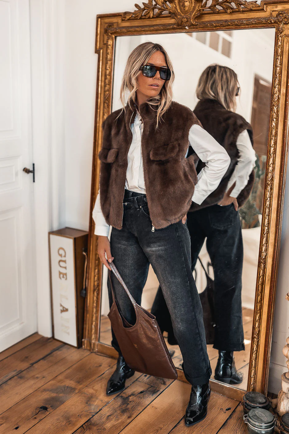 Jeans Grungemama Aaron noir - Image 5