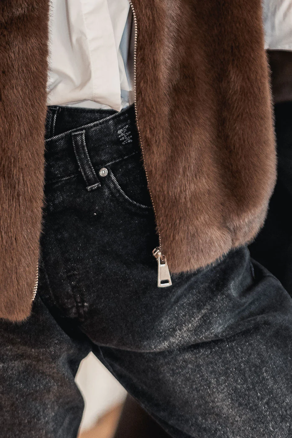 Jeans Grungemama Aaron noir - Image 6