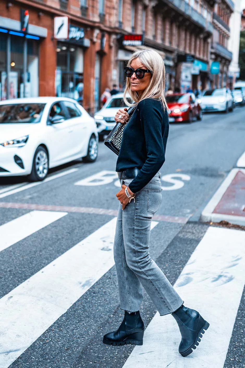 Jeans Grungemama Alexander gris - Image 8