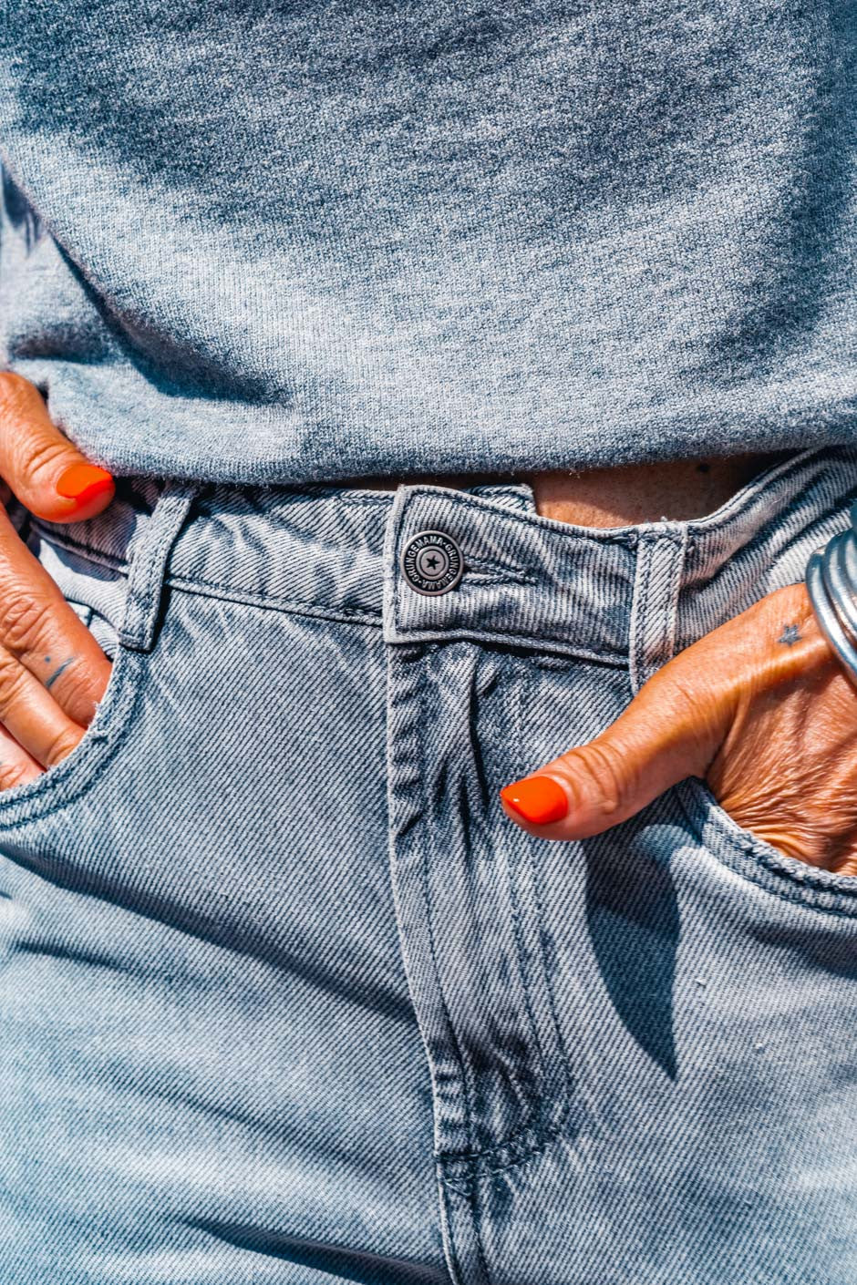 Jeans Grungemama Clive anthracite - Image 7