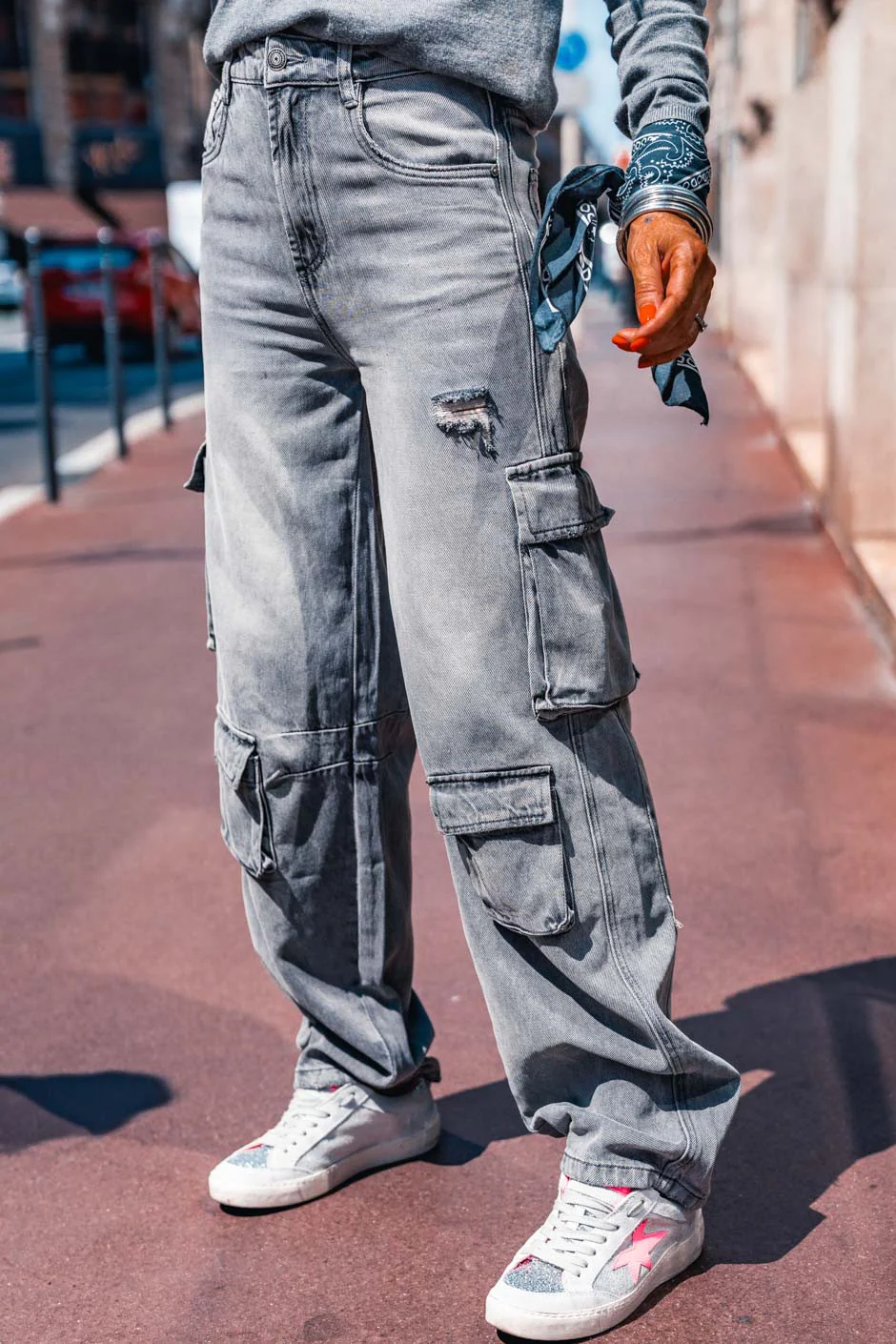 Jeans Grungemama Clive anthracite - Image 9