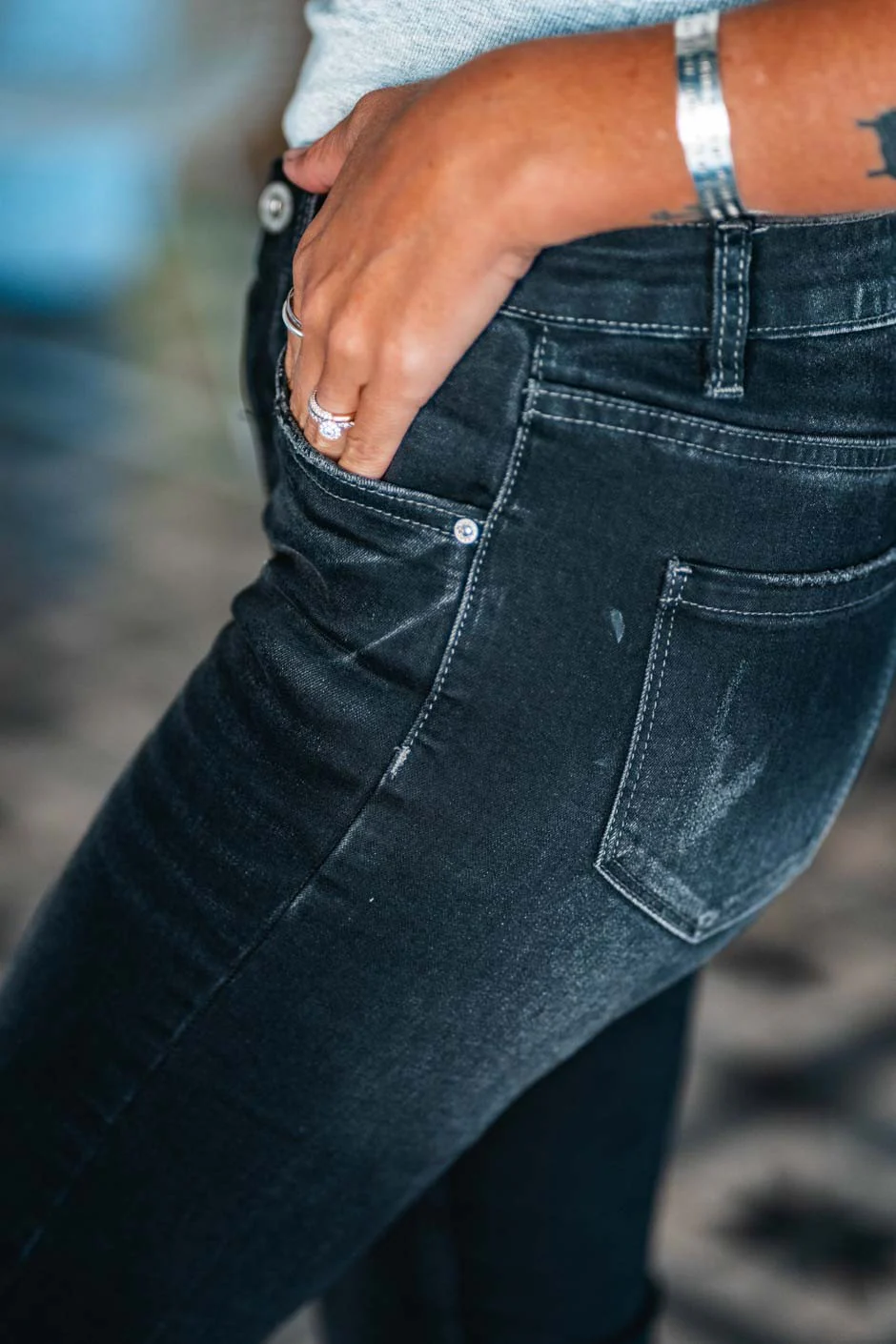JEANS HOLE ANTHRACITE - Image 6