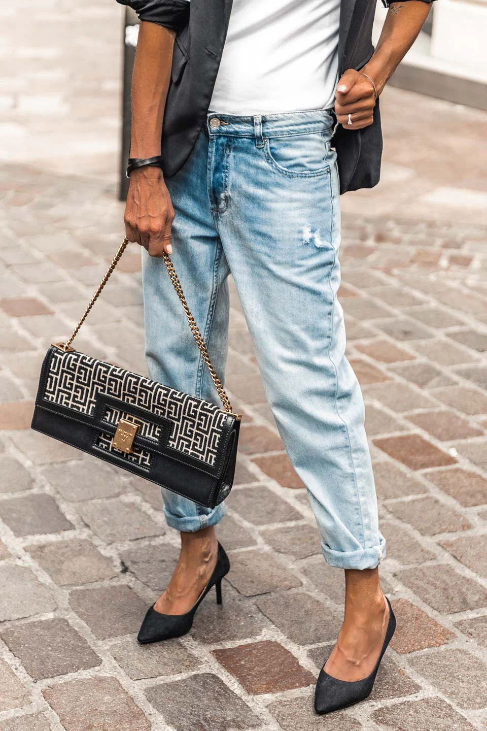 JEANS GRUNGEMAMA JOHN BLEU