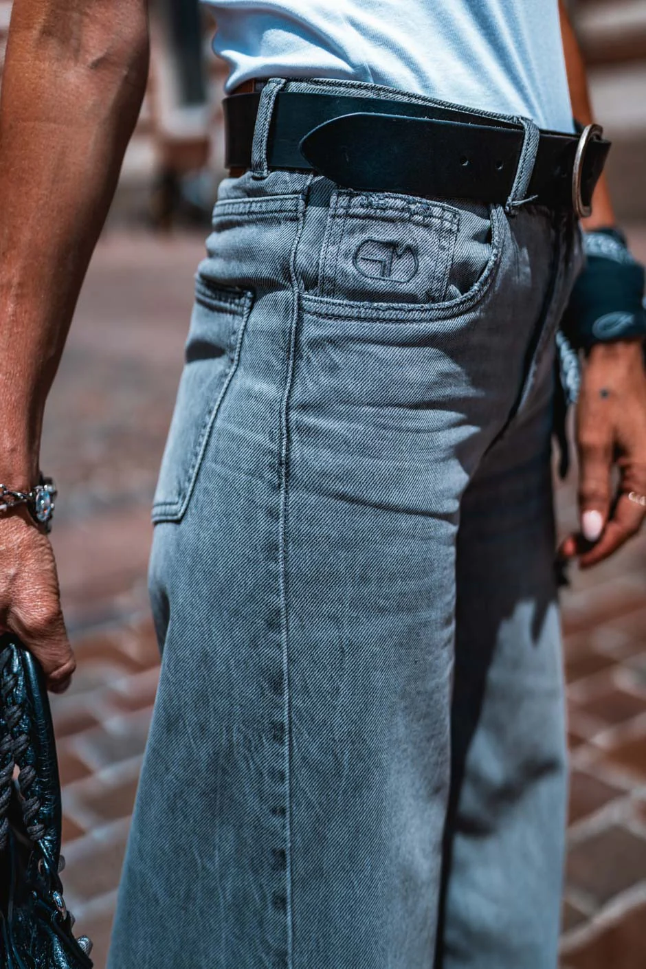 Jeans Grungemama Rita anthracite - Image 3
