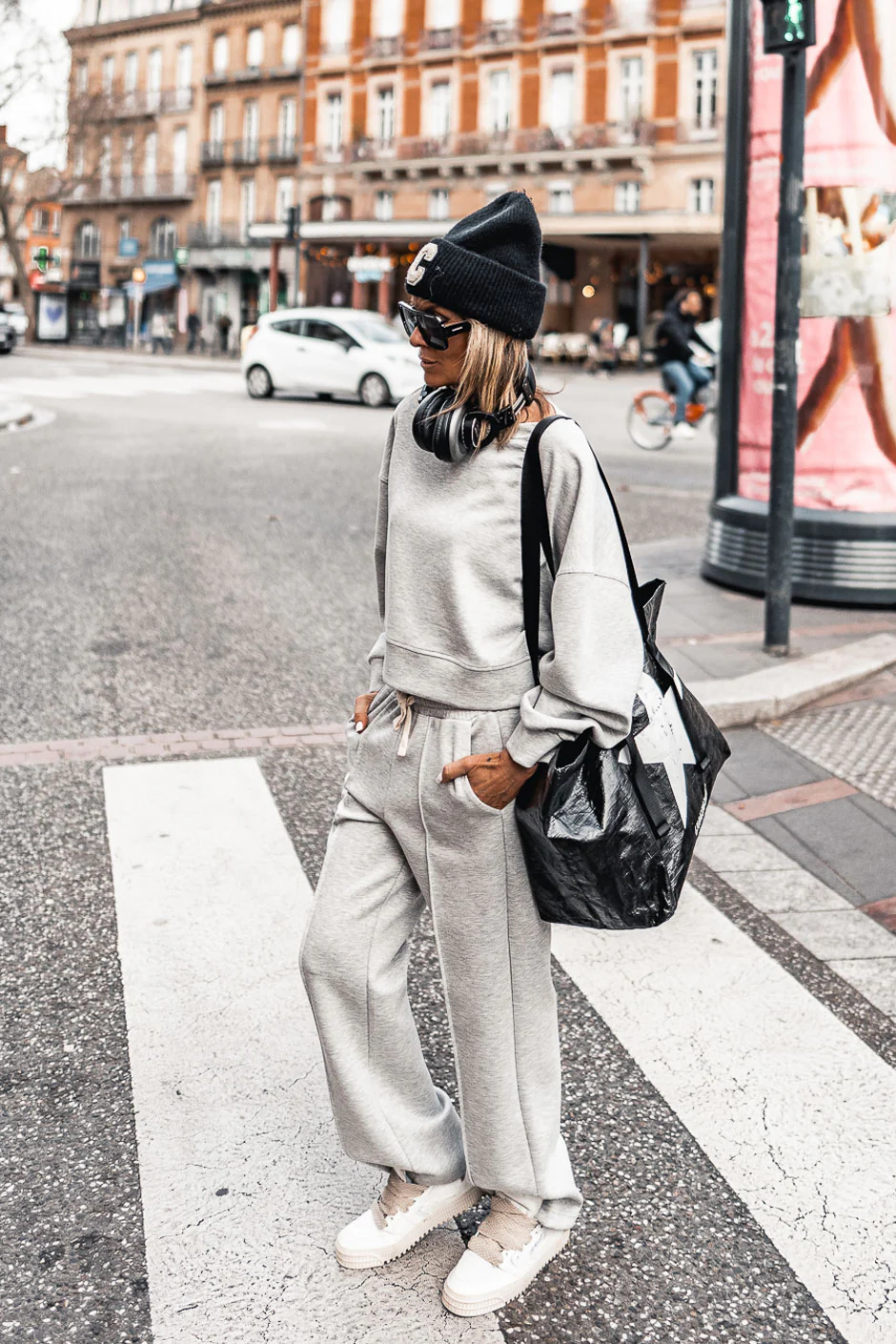 JOGGER SHAGGY GRIS - Image 3