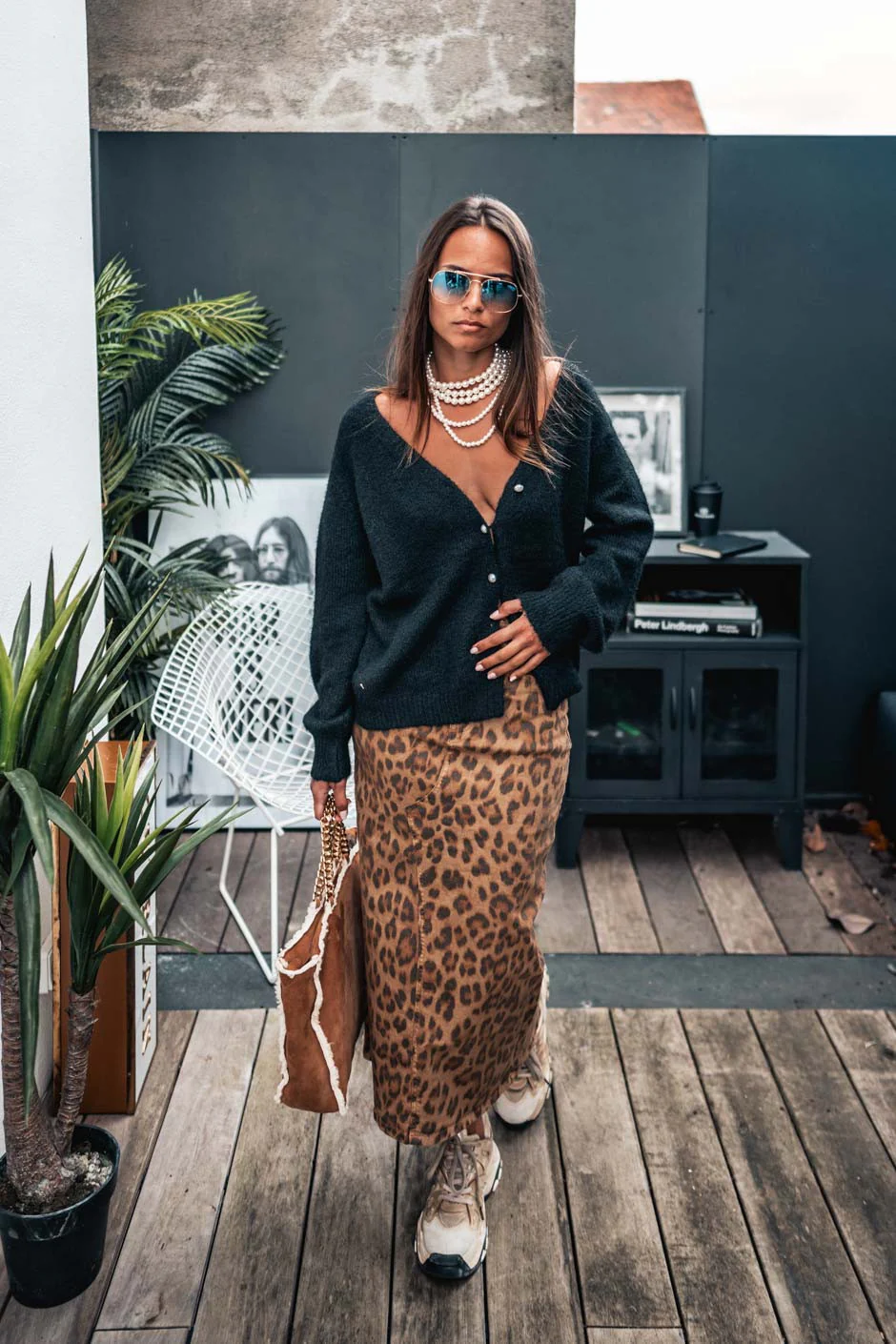 Jupe Emmy Leopard