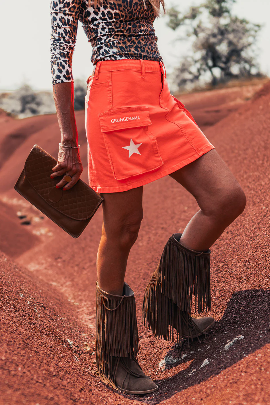 Jupe Grungemama Julia corail - Image 2