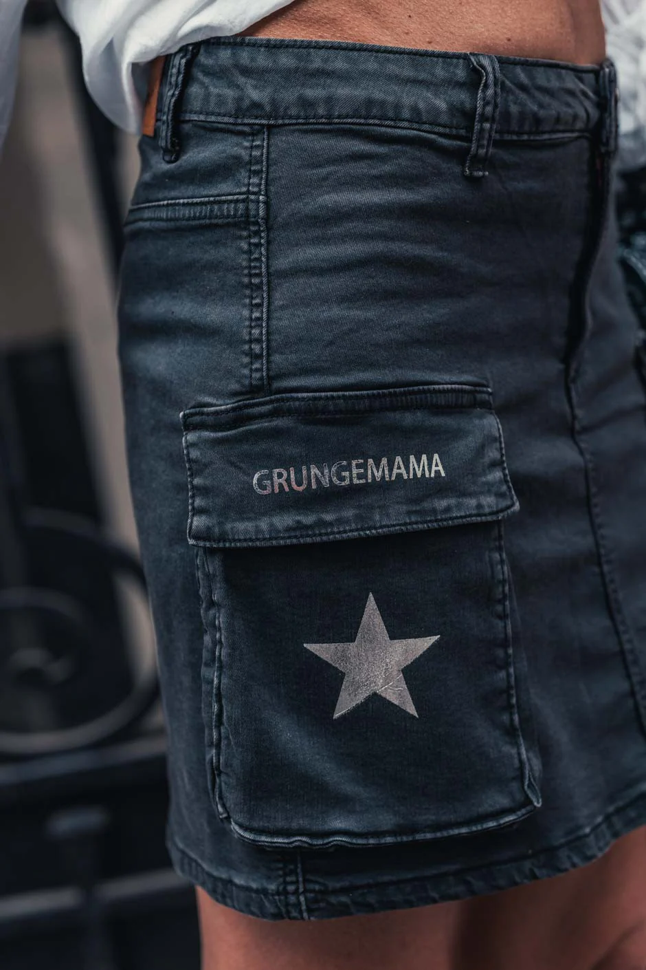 Jupe Grungemama Julia noir - Image 9