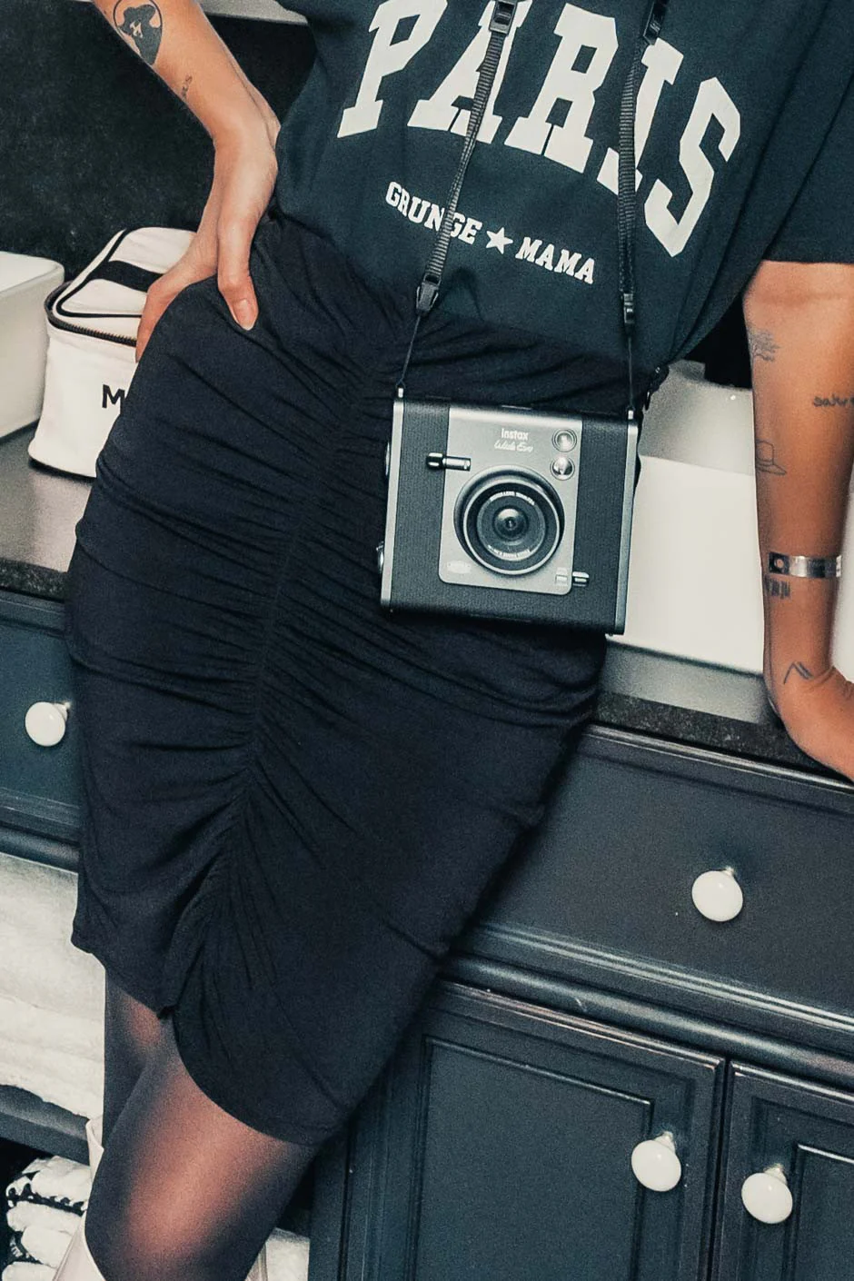 Jupe Grungemama Miu noir - Image 5