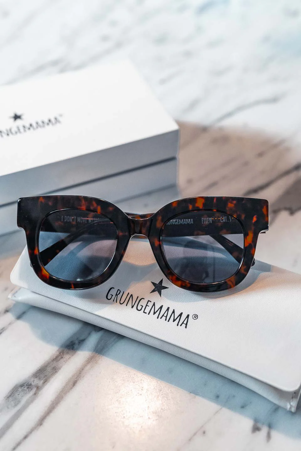 Lunettes de soleil GrungemamaEllen écaille - Image 4