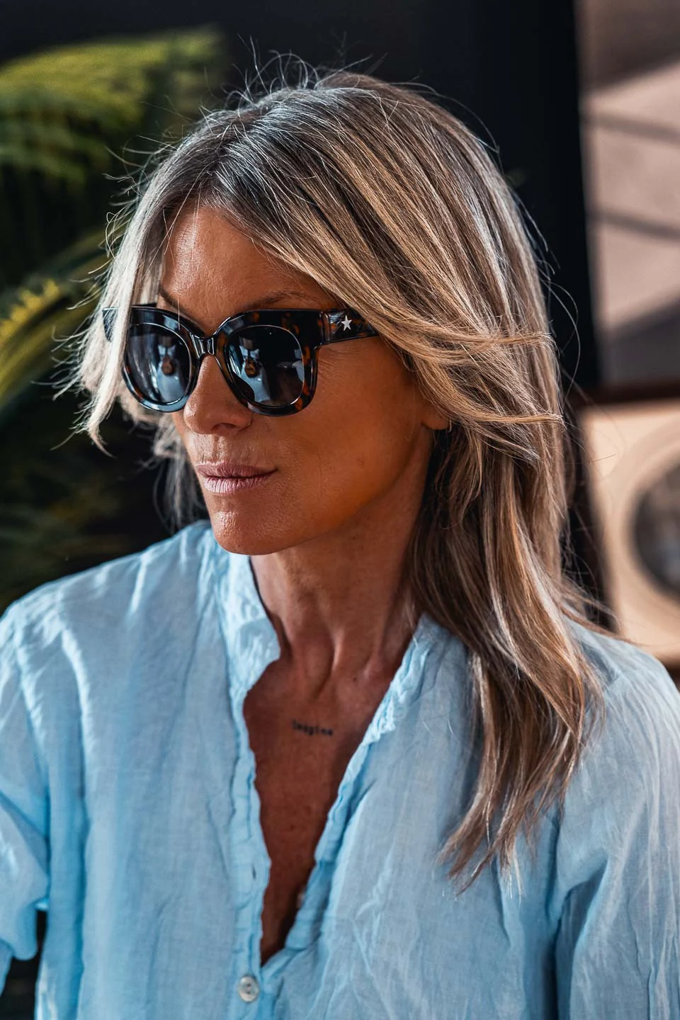 Lunettes de soleil GrungemamaEllen écaille - Image 5