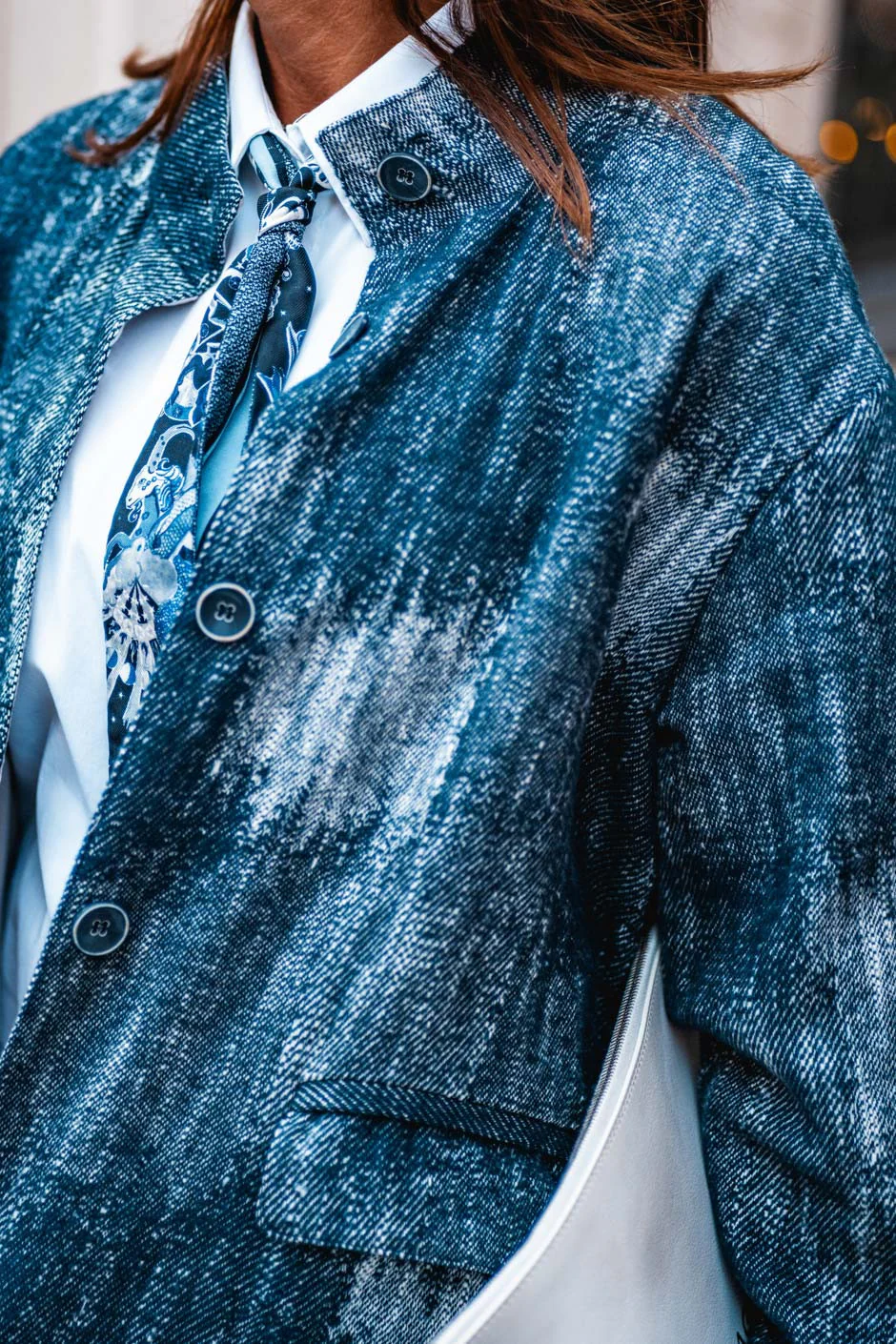 Manteau Banditas Galuxe bleu - Image 10