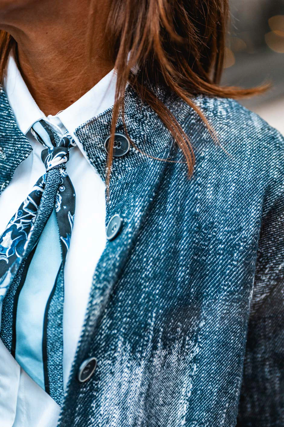 Manteau Banditas Galuxe bleu - Image 6
