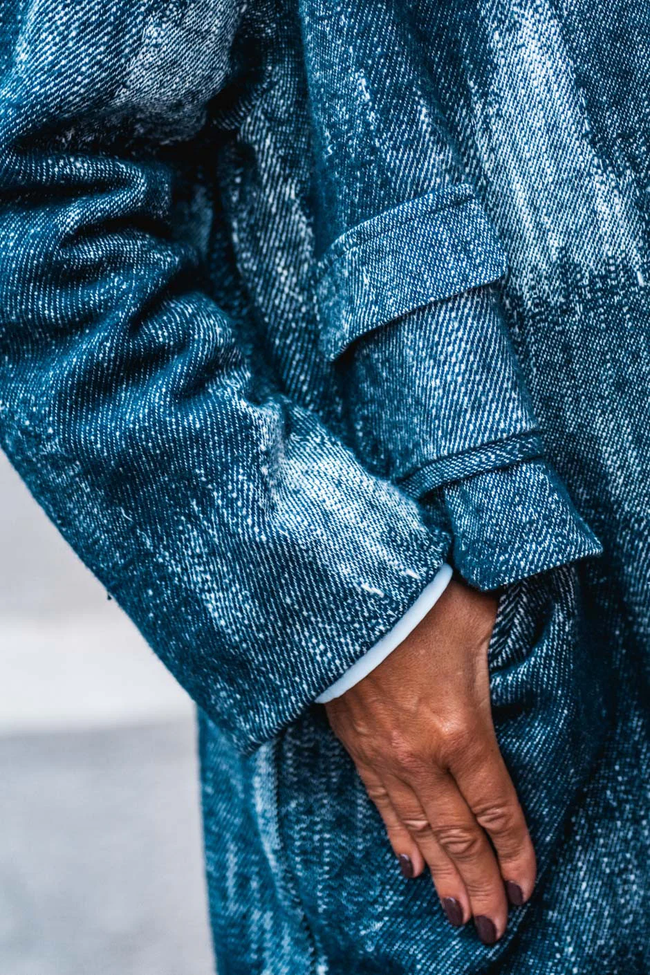Manteau Banditas Galuxe bleu - Image 7