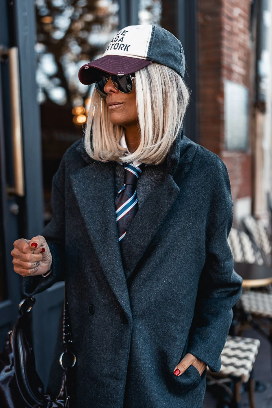 Manteau Frankie anthracite - Image 7