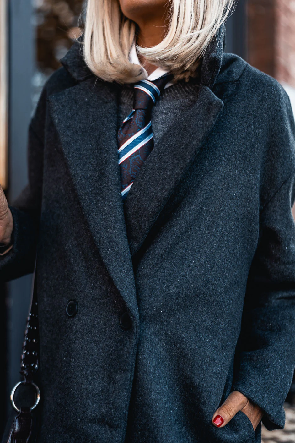 Manteau Frankie anthracite - Image 8